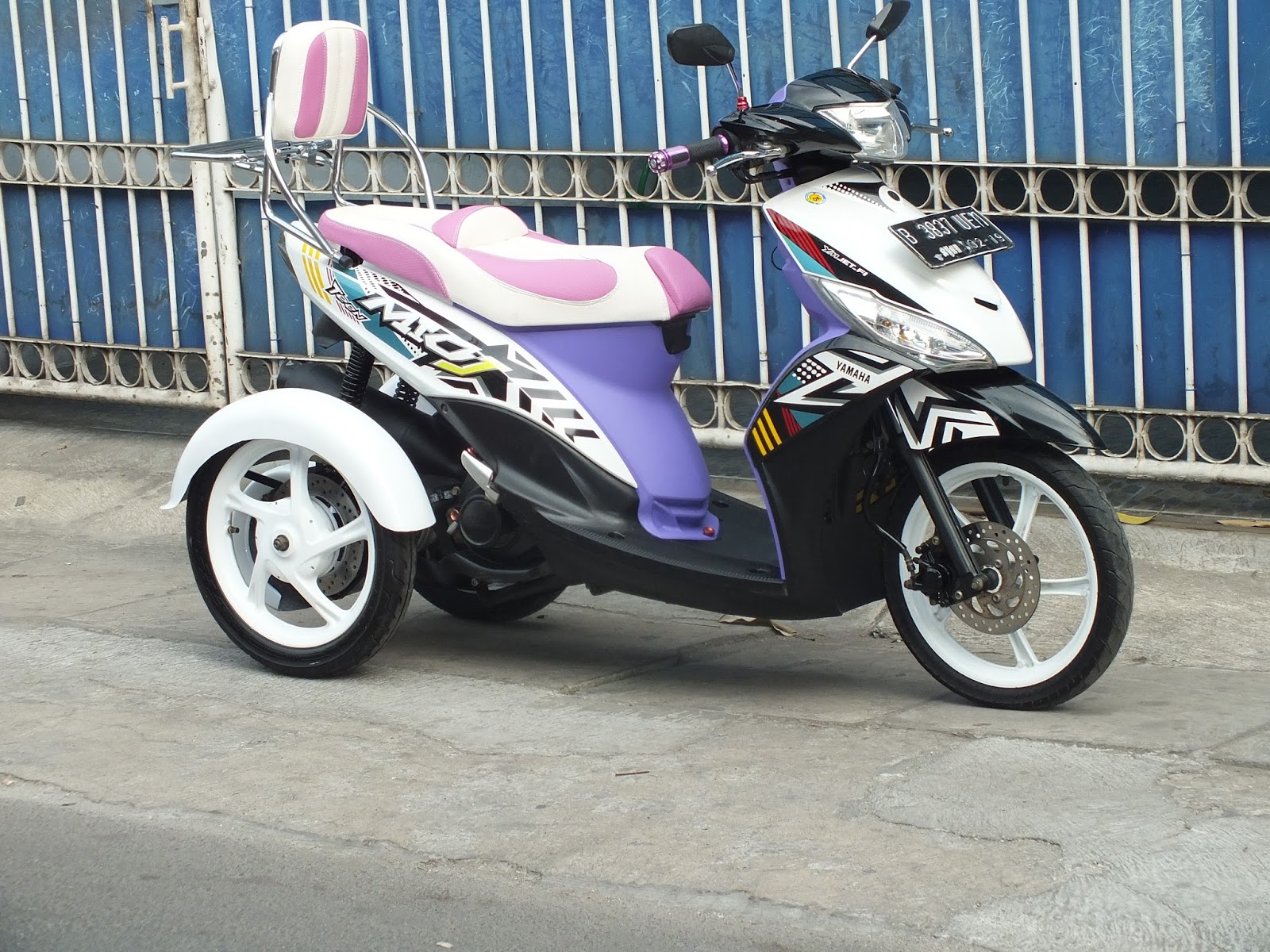 Modif Motor Mio Roda 3 Pecinta Modifikasi