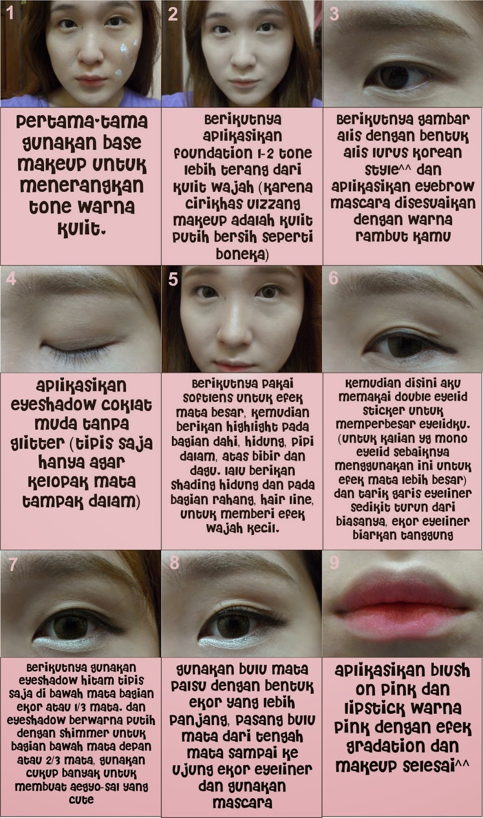 Beauty In Mi Makeup Tutorial And Fashion Korean Doll Ulzzang Makeup