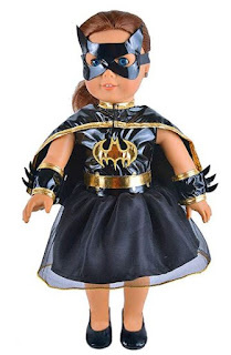 Tatuer Wonder Woman Doll Clothes + Doll Clothes Super Hero Costume for 18 Inch American Girl Dolls (Dolls Not Included)