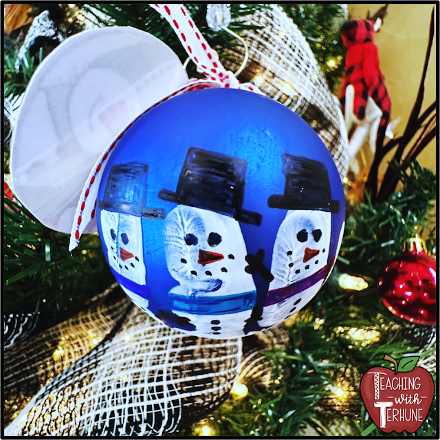 Snowman Ornament Craft