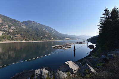 Arrow Lake alongside Great Trail British Columbia.