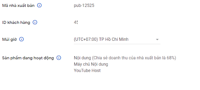 Google Adsense Hosted + Chia sẻ doanh thu 68%