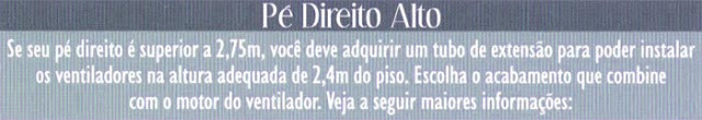 Escolhendo um ventilador de teto 