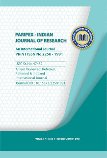 PIJR - PARIPEX  Indian Journal of Research