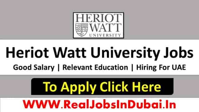 Heriot Watt Dubai Careers Jobs