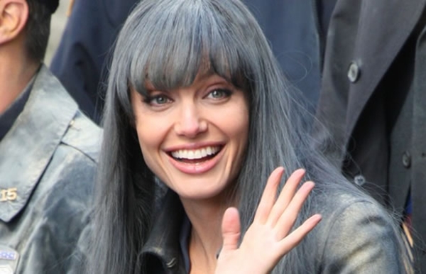 New trends in hair color gray in all hair lengths.