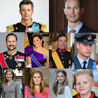 10 reigning royal houses in Europe today