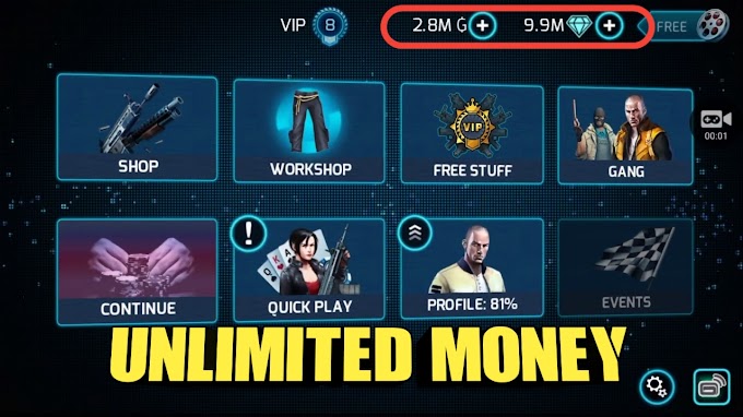 Gangstar Vegas Latest Apk + Data + Mod (Money/Vip gold/Diamonds/Anti Ban/)