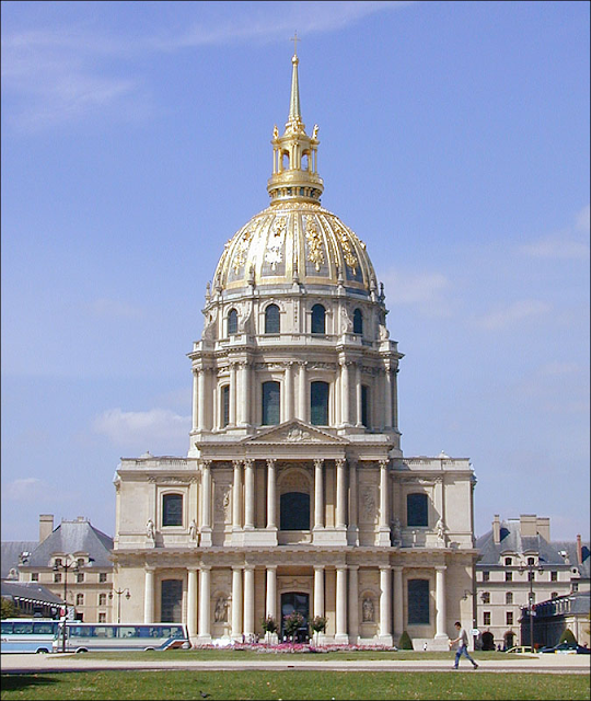 Arquitectura del Barroco en Francia | Palacio de Versalles + Maisons-Lafitte + Fachada del Palacio del Louvre + Iglesia de la Sorbona + Val-de-Grâce + San Luis de los Inválidos + Plaza Vendôme