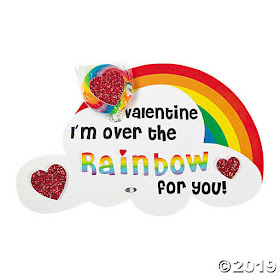  Foam Rainbow Valentine Card Craft Kit