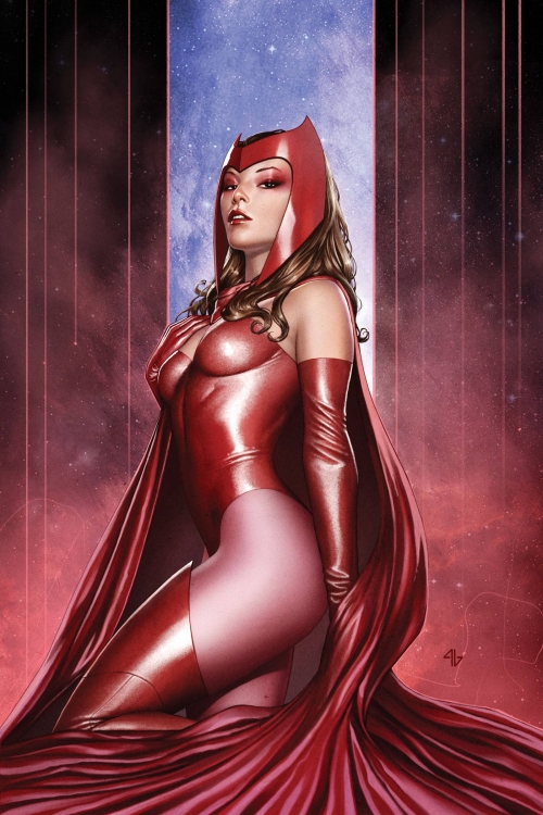 sexy scarlet witch of marvel
