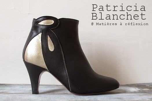 Low boots Patricia Blanchet Mulolan retro