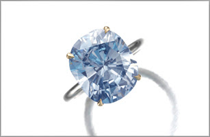 Sotheby's blue diamonds set another color record