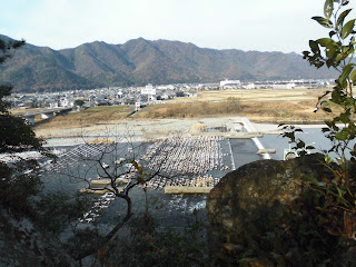 たつの市を流れる揖保川です