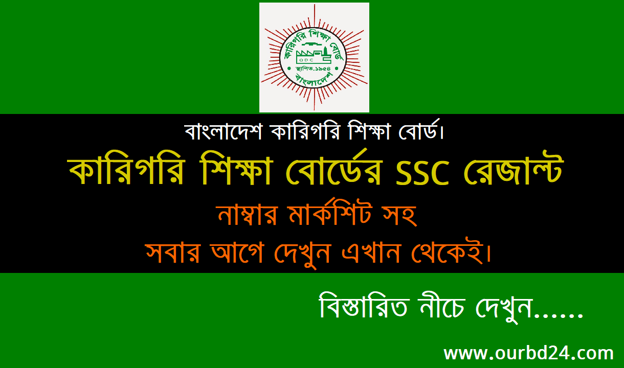 www bteb.gov.bd SSC Vocational Result 2024 Technical Board