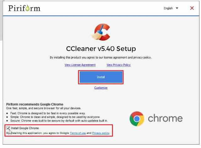 how to install ccleaner step by step