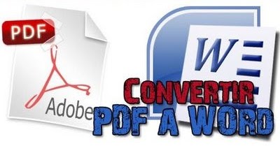 Programa para convertir pdf a word