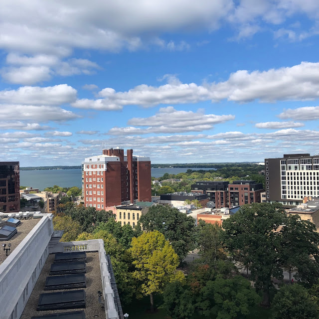 View of Madison from the rotunda!