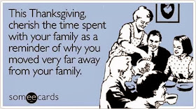 Funny Family Thanksgiving e-card