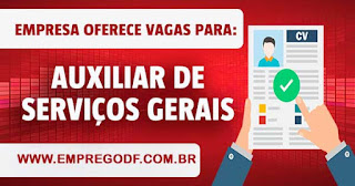 Auxiliar de Serviços Gerais