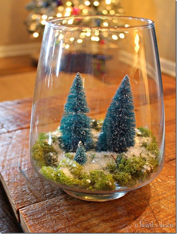 Christmas Forest Terrarium