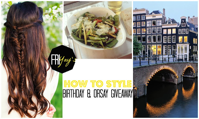 Friyay Boho Fishtail Braid Amsterdam Vapiano Spargel Special How to Style Giveaway