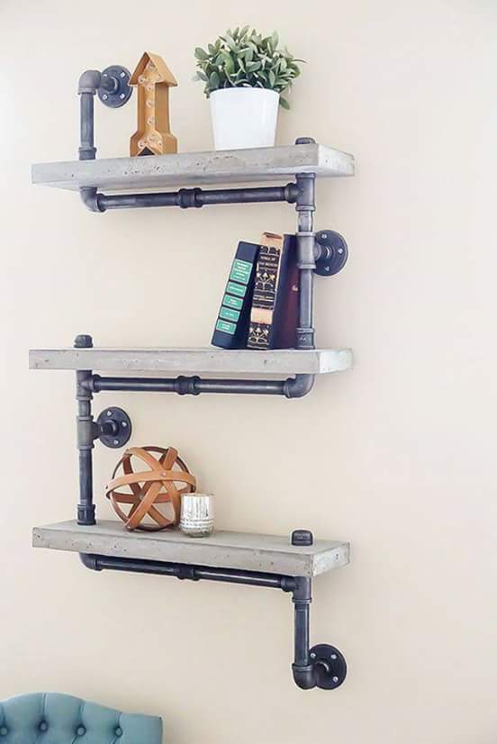37 gambar  desain lemari  rak  buku  minimalis modern dari  