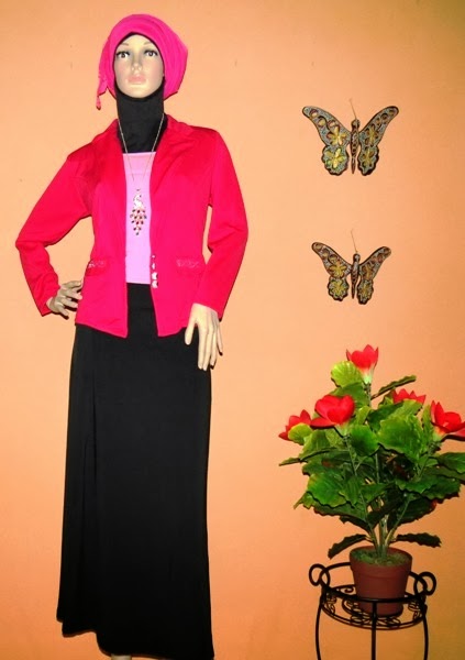 Grosir cardigan  murah surabaya  JKT04 Grosir Baju Muslim 