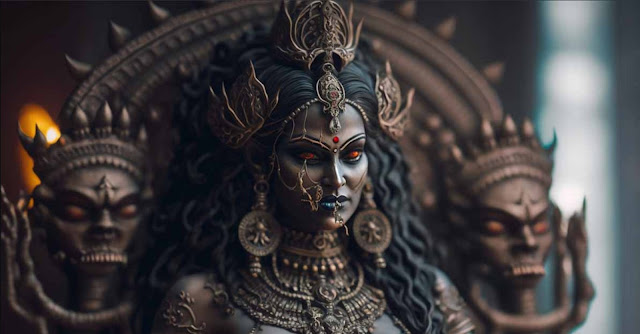 Кали, индуистская богиня смерти