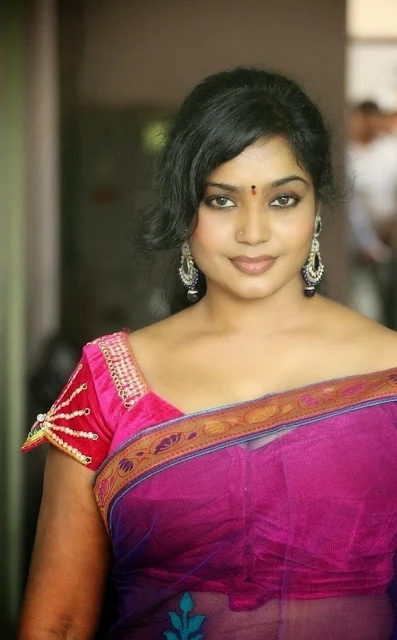 Jayavani hot Aunty Hot Photos In Saree