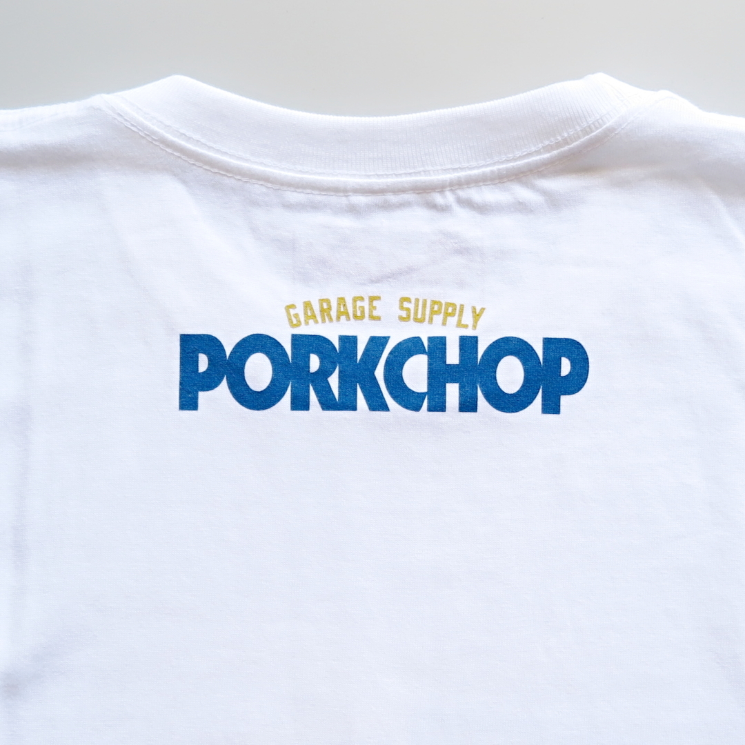 PORKCHOP NEW BLOCK LOGO TEE　Price：4,320yen