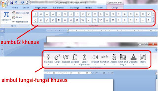 Cara Menulis Rumus Matematika pada Ms Word | Belajar Komputer, Cara menulis Rumus Matematika di Microsoft word 2007 dan 2010, Cara menulis rumus matematika pada Ms word