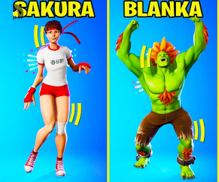 Fortnite Street Fighter, how to get Blanka and Sakura fortnite