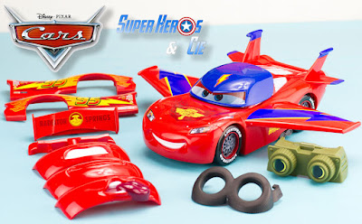 Super Heros Et Compagnie Flash McQueen transformable