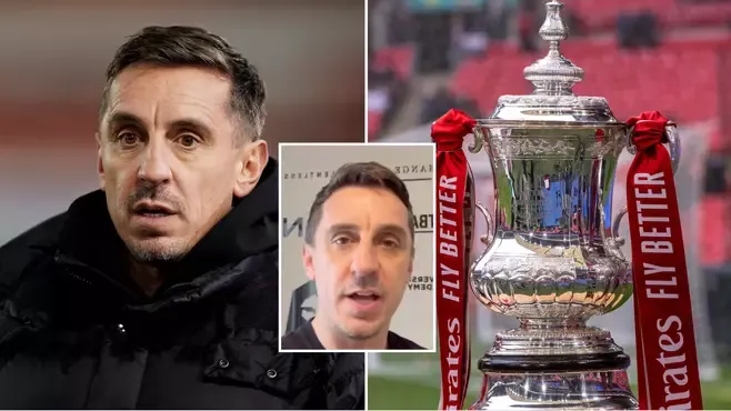 Gary Neville's Generous Gesture: Offers to Pay for Man City Fan's FA Cup Final Tickets with One Condition Attached
