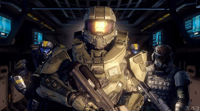 Halo Soldiers with Gun HD Wallpaper 4k