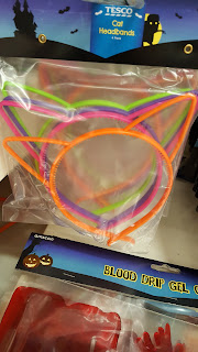 Neon Cat Headbands perfect for some fun this Halloween