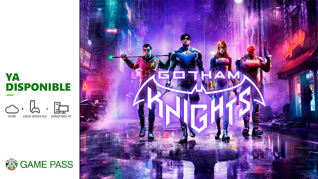 Gotham Knights ya está disponible en Xbox Game Pass