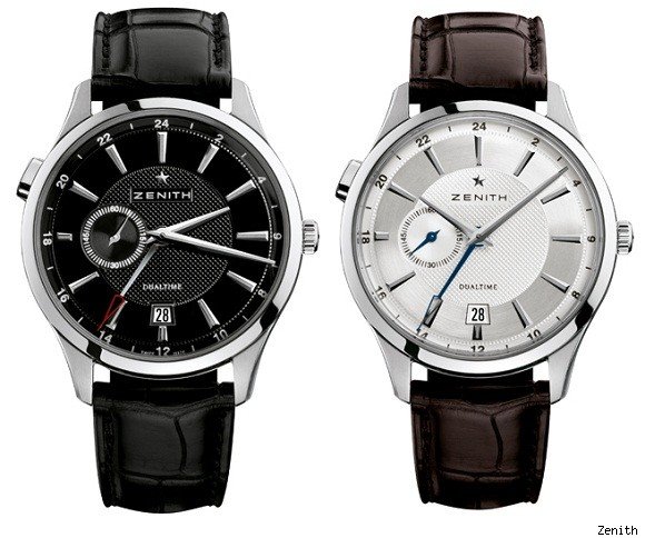 not too formal not too sporty the zenith captain dual time watch comes ...