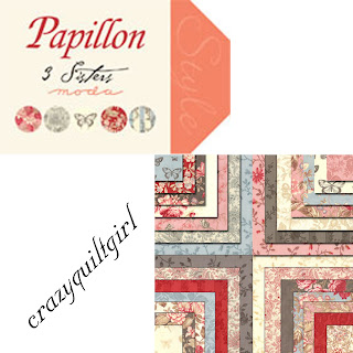 Moda PAPILLON Quilt Fabric by 3 Sisters