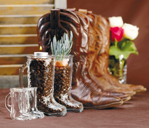 Western Wedding Table Decorations