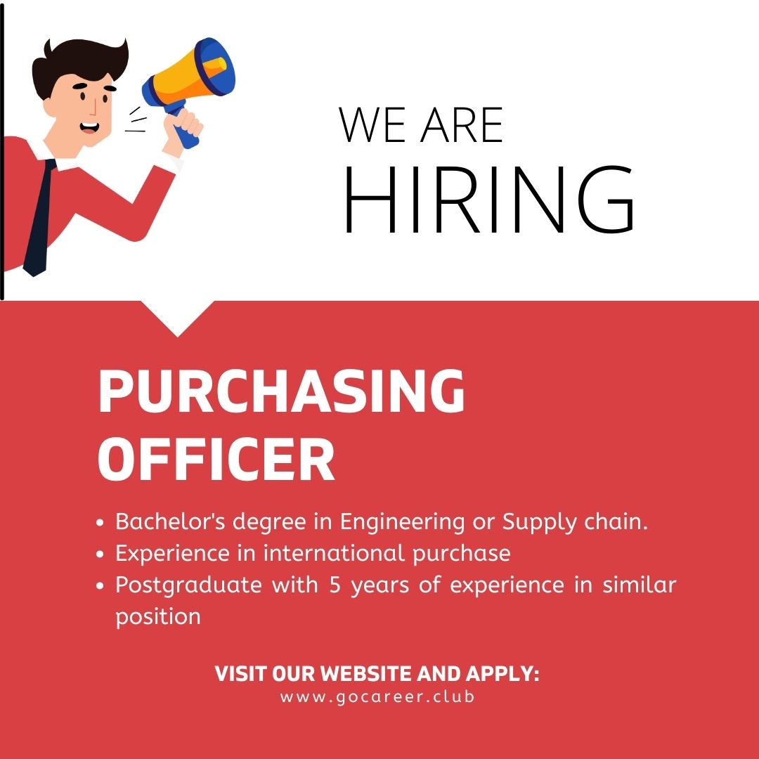 Hiring: Purchasing Officer | PIPECARE Group | Latest Jobs in Saudi Arabia 2025