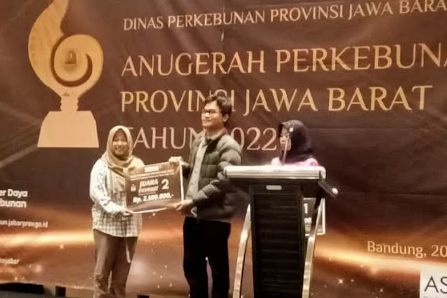 Wulan Astuti Juara Terfavorit 2, Petani Milenial Perkebunan Jabar 2022