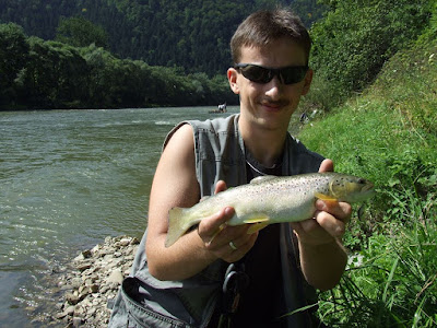 My first trout this year