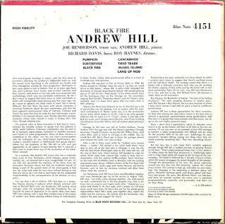 Andrew Hill - músico jazz y pianista