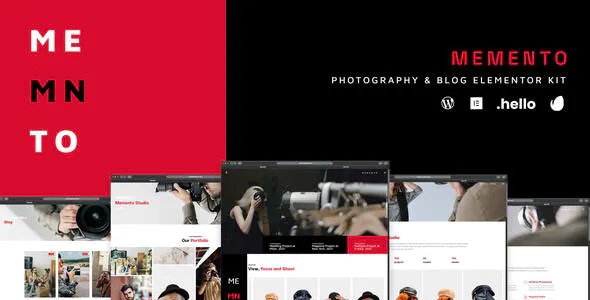 Best Photography and Blog Elementor Template Kit