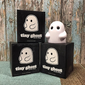 Tiny Ghost 5” Vinyl Figure by Reis O’Brien (of Bimtoy) x Bottleneck Gallery