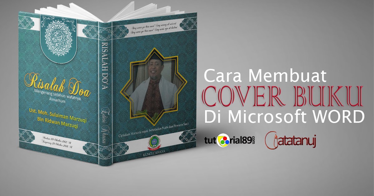  Cara  mudah membuat  cover  buku  di  Microsoft word video 