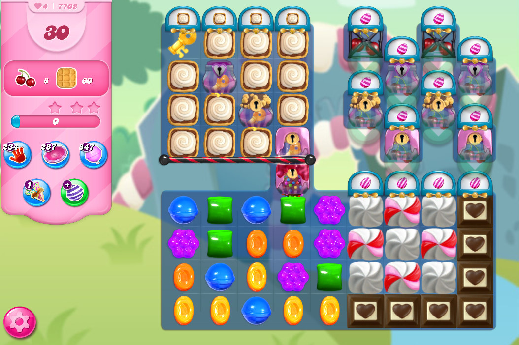 Candy Crush Saga level 7702