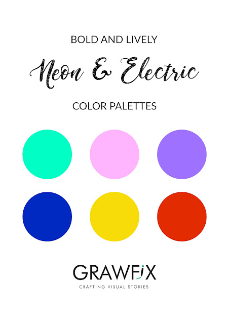 Bold and Lively: Neon and Electric Colors